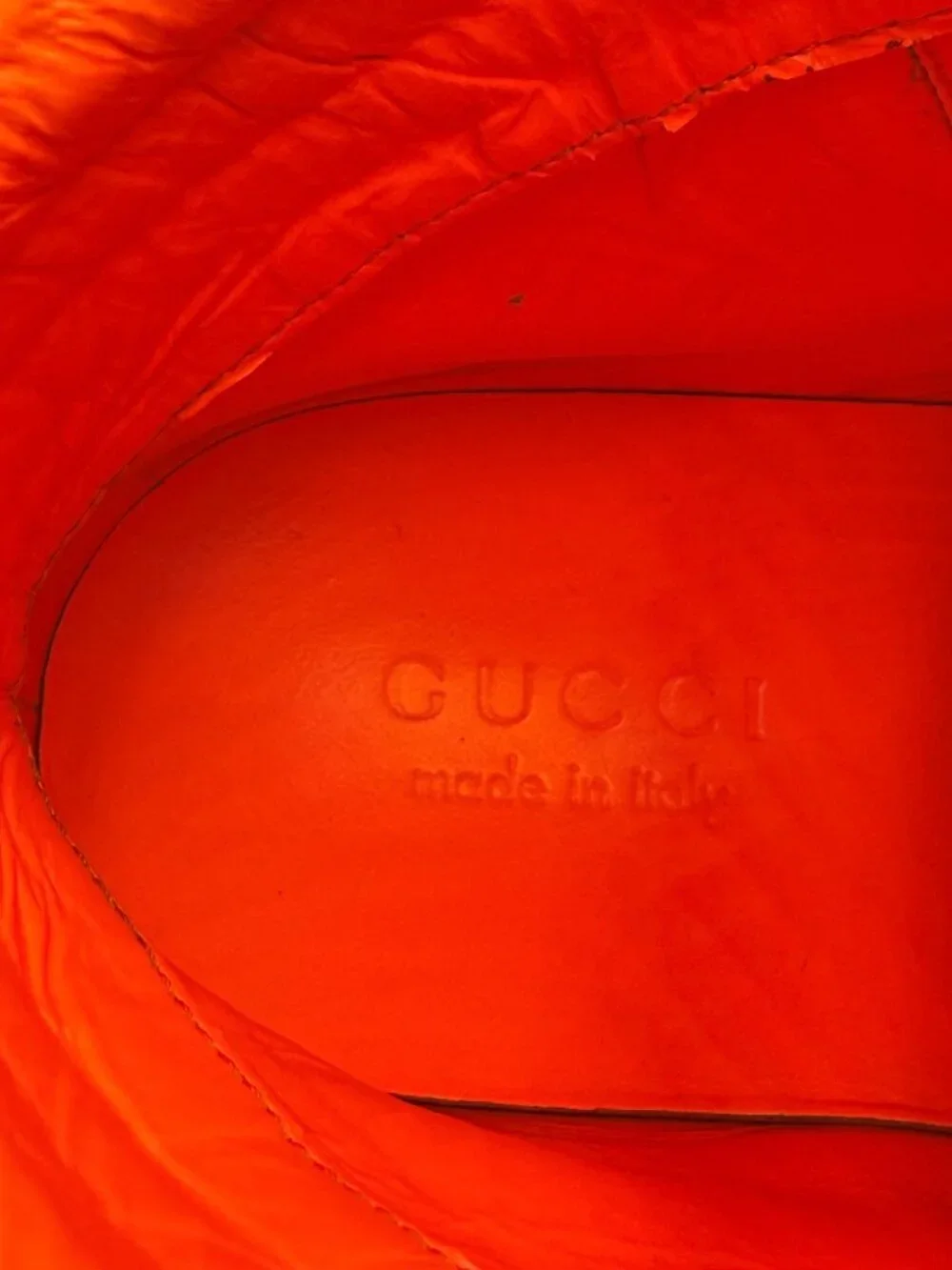 Gucci Signature High Top 'Neon Orange'